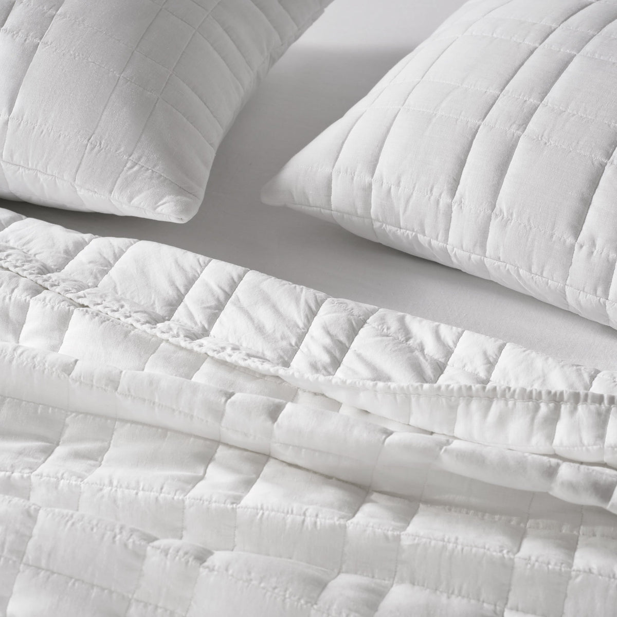 Washed European Linen Quilt